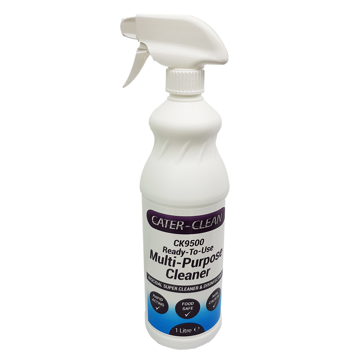 Cater-Clean CK9500 Multi-Purpose Food Safe Cleaning Spray - 1 Litre Bottle