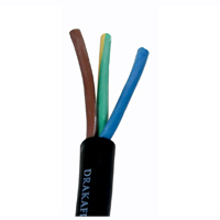 CKP3650 - 1 Meter of 3 Core 6mm Flexible Cable - Single Phase