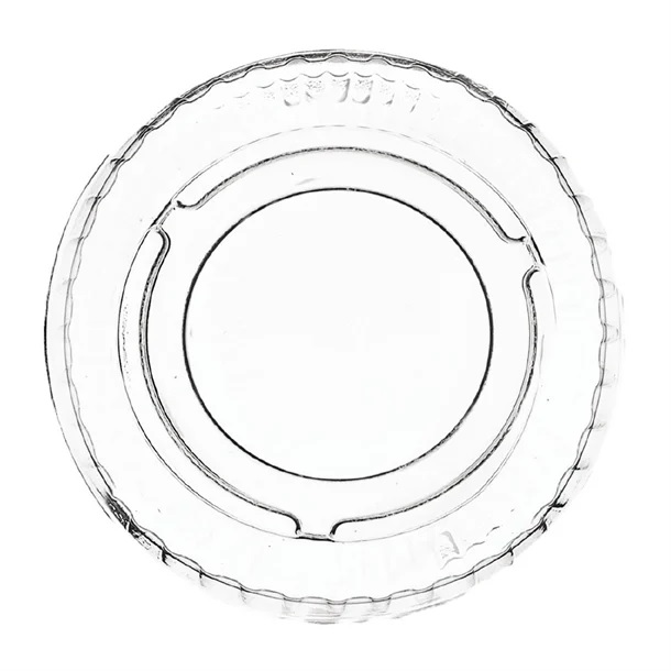 Vegware CP395 Compostable Cold Portion Pot Lids 28ml / 1oz (5000 Pack)
