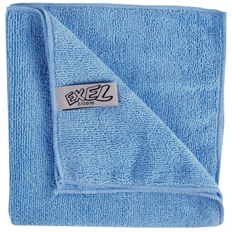 Jantex DN839 Microfibre Cloths Blue (Pack of 5)