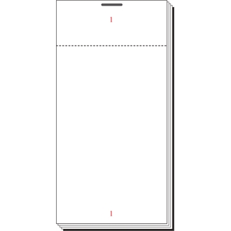 Restaurant And Kitchen Check Pads E171 (Pack of 50)