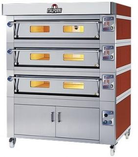Italforni ES9-3 Wide Triple Deck Heavy Duty Electric Pizza Oven - 27 x 12