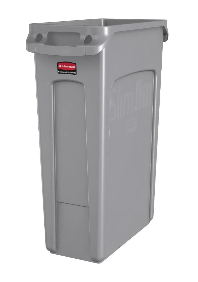 F649 Rubbermaid Slim Jim Container 87Ltr