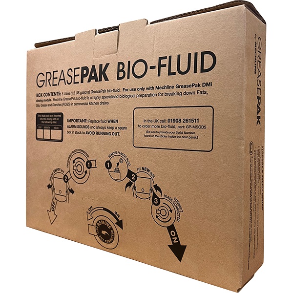 Mechline GreasePaK Fluid GPK MSGD5 3 x 5L Bio-Enzymatic Fluid - CK9056 