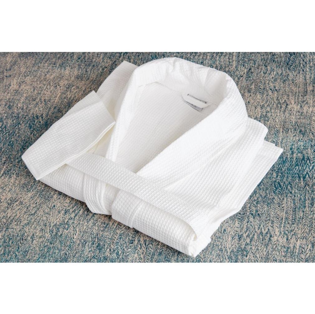 Mitre GT786-L Comfort Langley Bathrobe White Large