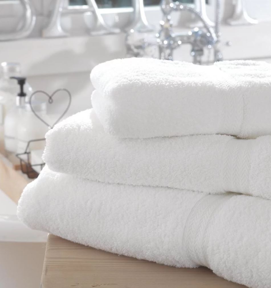 Mitre GT854 Comfort Riviera Bath Towel White