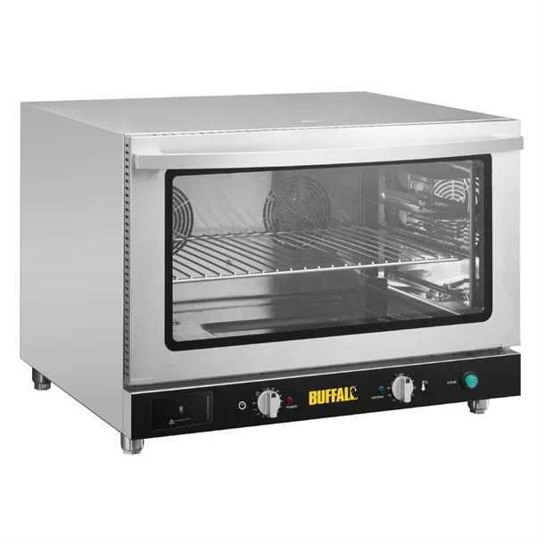Buffalo JB189 Bakery Convection Oven with Steam 100Ltr Three Phase