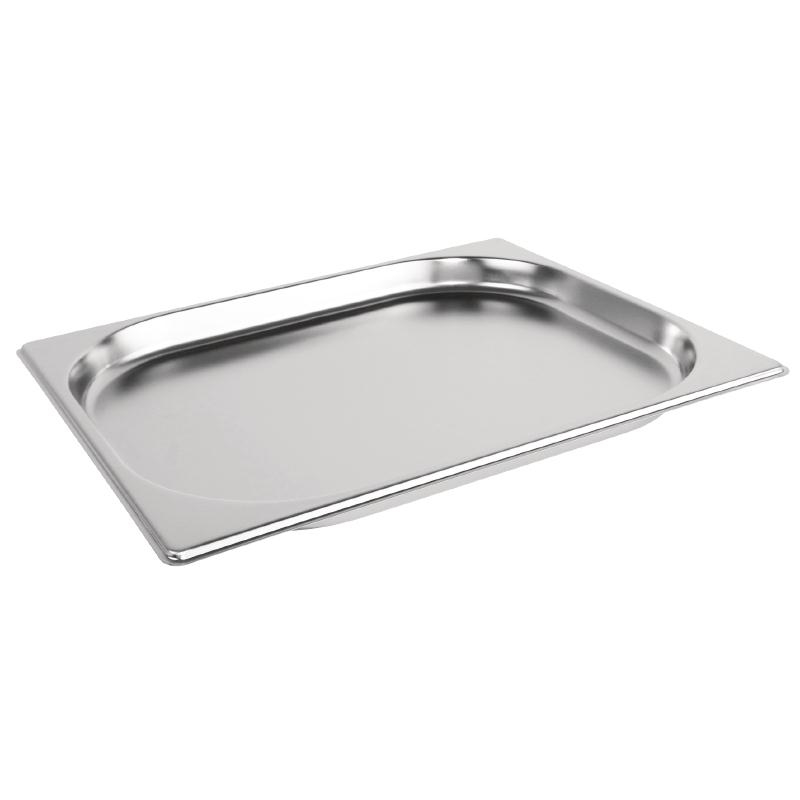 Vogue Stainless Steel 1/2 Gastronorm Pan 20mm - K906 