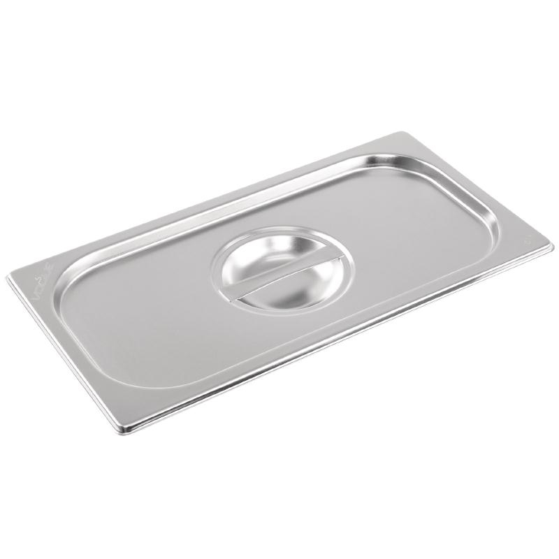 Vogue K931 Stainless Steel 1/2 Gastronorm Lid
