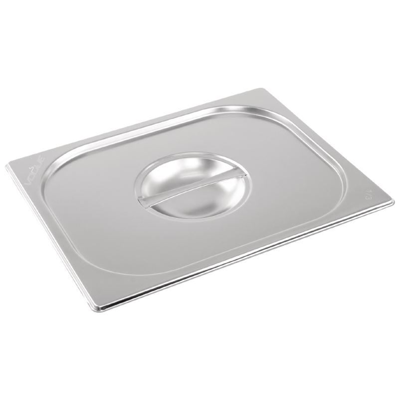 Vogue K969 Stainless Steel 1/3 Gastronorm Lid