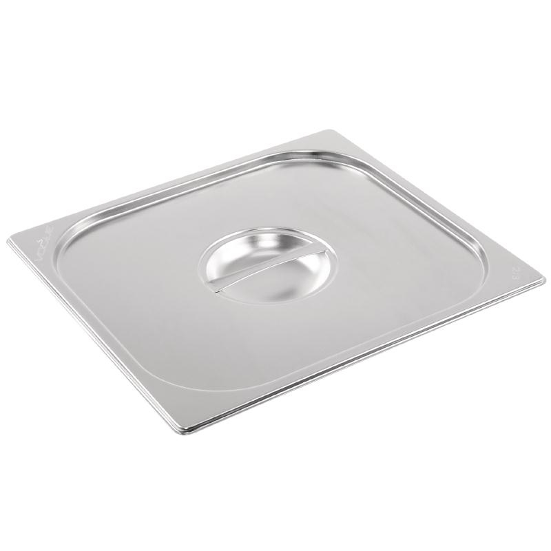 Vogue K970 Stainless Steel 2/3 Gastronorm Lid
