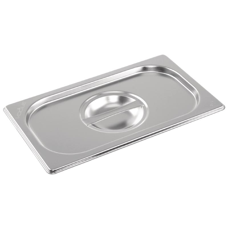 Vogue Stainless Steel 1/4 Gastronorm Lid - K972