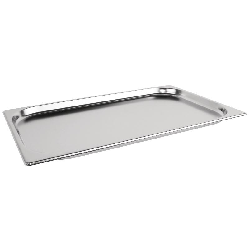 Vogue Stainless Steel 1/1 Gastronorm Pan 20mm - K998