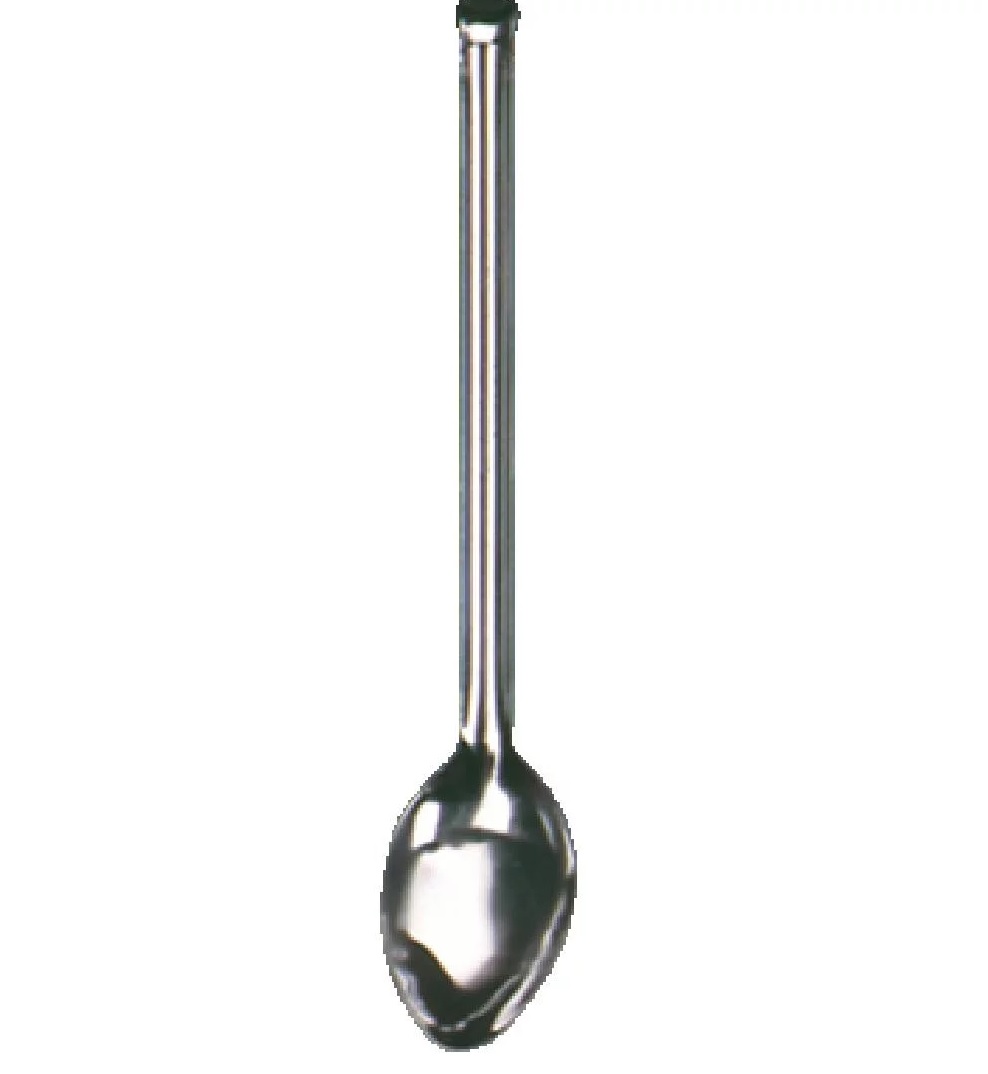 Vogue long basting spoon with hook 16