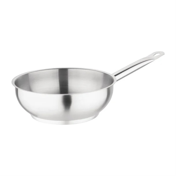 Vogue Stainless Steel Saute Pan 200mm - M947
