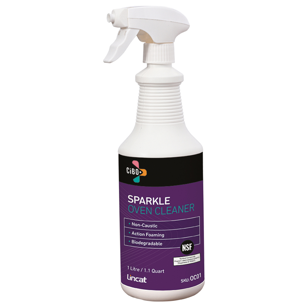 Sparkle Oven Cleaner - For Use With Lincat CiBO+ High Speed Ovens - OC01