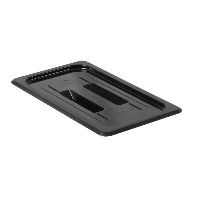 TG Black Polycarbonate GN 1/3 Gastronorm Container Cover PLPA7130CBK