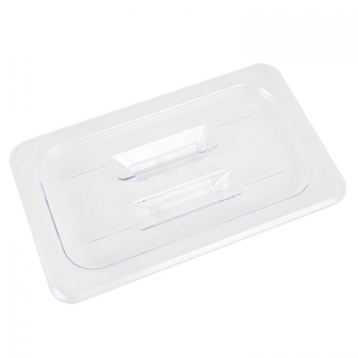 TG Clear Polycarbonate GN 1/4 Gastronorm Container Cover PLPA7140C
