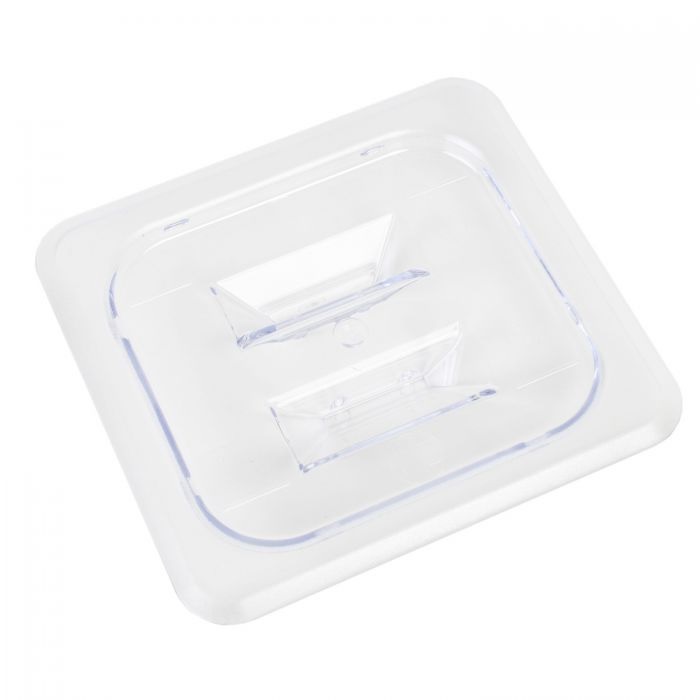 TG Clear Polycarbonate GN 1/6 Gastronorm Container Cover PLPA7160C