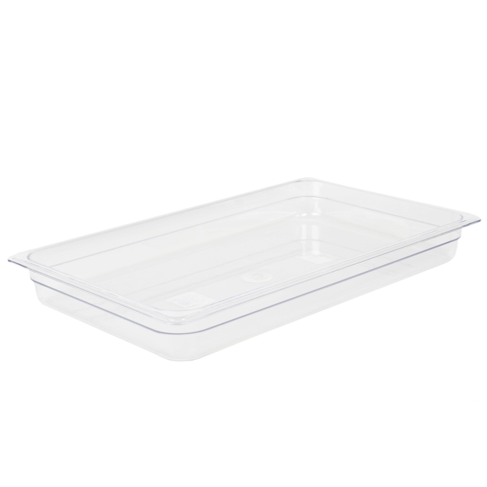 TG - GN 1/1, 65mm Deep 8.5Ltr Gastronorm Container, Clear Polycarbonate