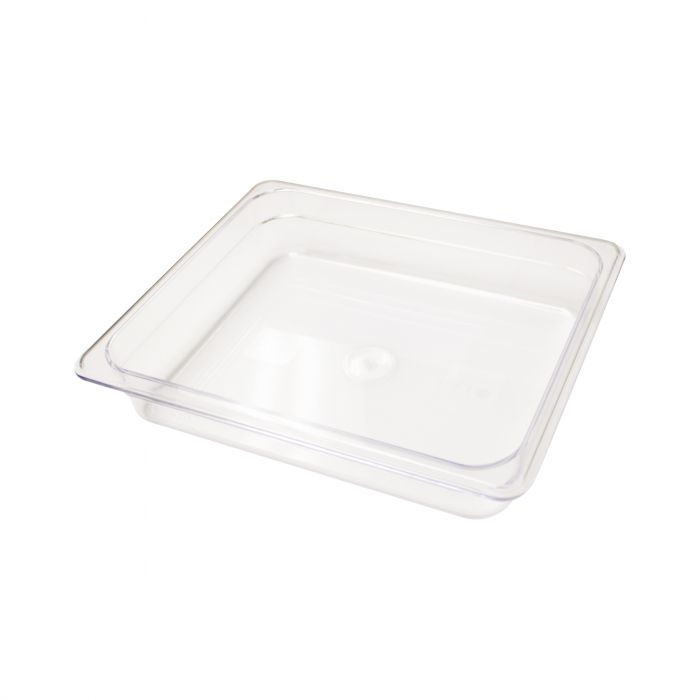 TG - GN 1/2, 65mm Deep, 3.8Ltr Gastronorm Container, Clear Polycarbonate