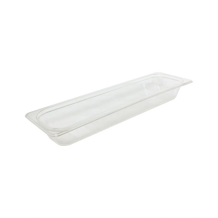 TG - GN 2/4, 65mm Deep Gastronorm Container, Clear Polycarbonate