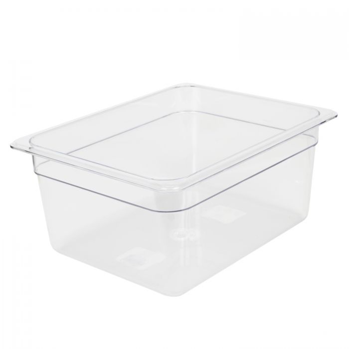 TG - GN , 150mm Deep, 8.8Ltr Gastronorm Container, Clear Polycarbonate
