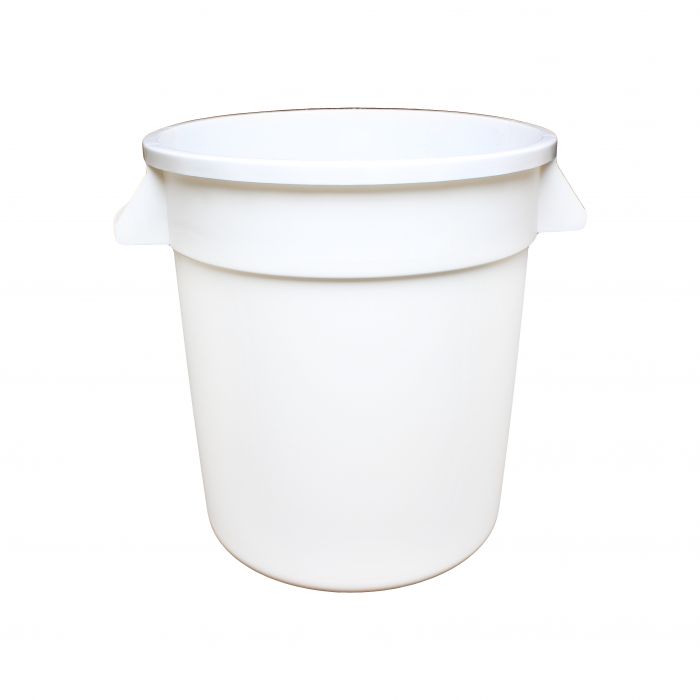 Thunder Group White 38 Litre Waste Bin