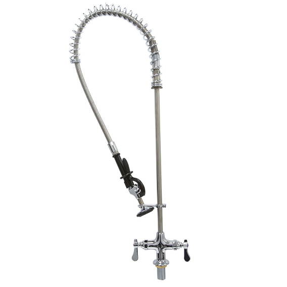 Parry Twin Deck Pre Rinse Spray Arm with Faucet