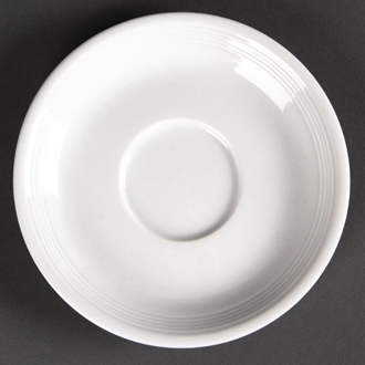 U087 Olympia Linear Cappuccino Saucers