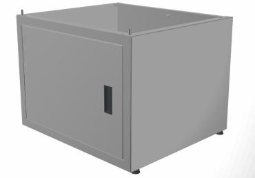Hobart Stainless Steel Stand with Reversible Door - 004-022000-001