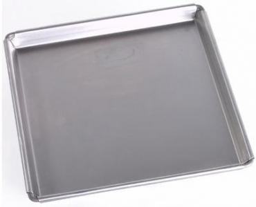Alphin Pans 1.5' Deep Black Iron Sicilian Pizza Pan