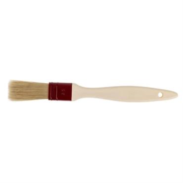 Matfer Bourgeat 25mm Pastry Brush - Natural Flat Bristles - 11018-01