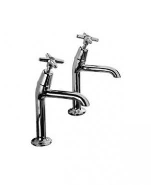 Mechline CaterTap 1/2-2158HNPR Cross Head Sink Taps (Pair)