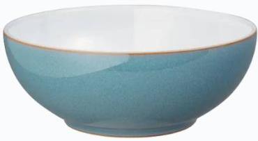 Azure Rimmed Coupe Cereal Bowl 123011007