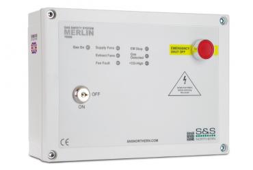 Merlin 1500S Ventilation Interlocking System - Suitable For Use With Current Sensors & Pressure Switches