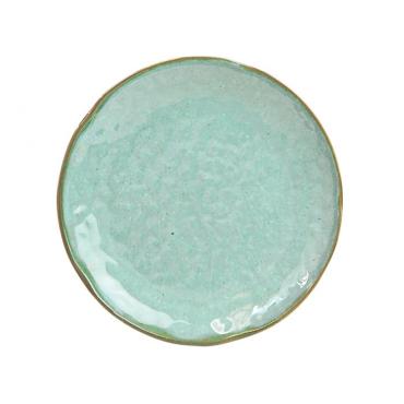 Thunder Group 1806SS Lotus Shape Seaside Melamine Plate 152mm (12 Pack)