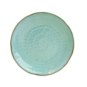 Thunder Group 1808SS Lotus Shape Seaside Melamine Plate 210mm (12 Pack)