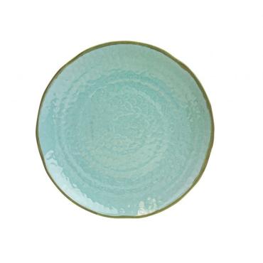 Thunder Group 1809SS Lotus Shape Seaside Melamine Plate 238mm (12 Pack)