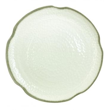 Thunder Group 1814VT Victoria Lotus Shape Melamine Plate 355mm