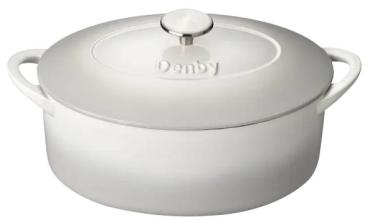 Natural Canvas Cast Iron 28Cm Oval Casserole 193013786