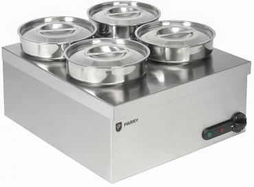 Parry 1939 4 Pot Stainless Steel Bain Marie