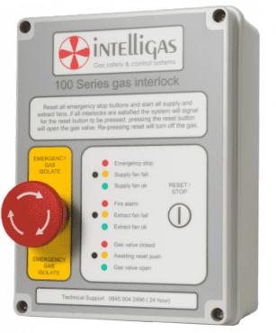 Intelligas 100S Gas Interlock Panel - For Use With Air Pressure Switches
