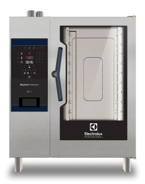 Electrolux Skyline Premium 10 x 1/1 GN Electric Combination Oven - 217852