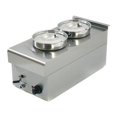 Archway 2PW/E Electric Wet Well Bain Marie -  2 x 4.5ltr Round Pots