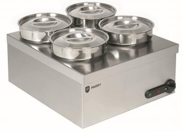 Parry 3015 4 Pot Stainless Steel Bain Marie 3kW