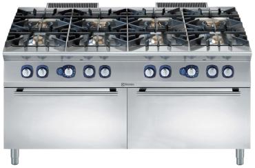 Electrolux 8 burner Gas Range with 2 Ovens - 391017