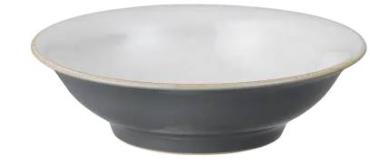 Elements Fossil Grey Medium Shallow Bowl 416010666