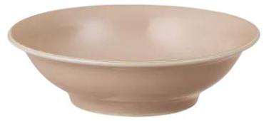 Elements Shell Peach Medium Shallow Bowl 417010666