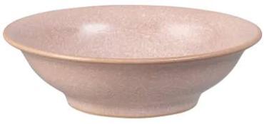Elements Sorbet Pink Medium Shallow Bowl 419010666